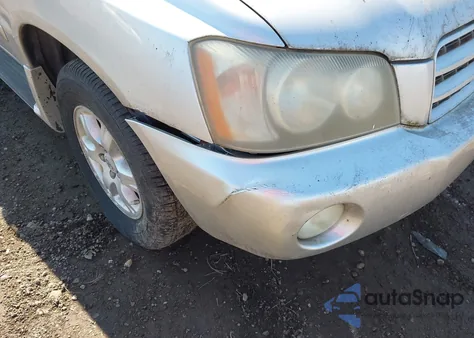 2002 Toyota Highlander Limited V6 из США, поврежденный, VIN JTEHF21A420046465